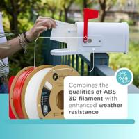 Polymaker PF01004 PolyLite Filament ASA UV-bestendig, Weerbestendig, Hittebestendig 1.75 mm 1000 g Rood 1 stuk(s) - thumbnail