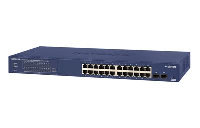 NETGEAR GS724TP Managed L2/L3/L4 Gigabit Ethernet (10/100/1000) Power over Ethernet (PoE) 1U Zwart, Grijs
