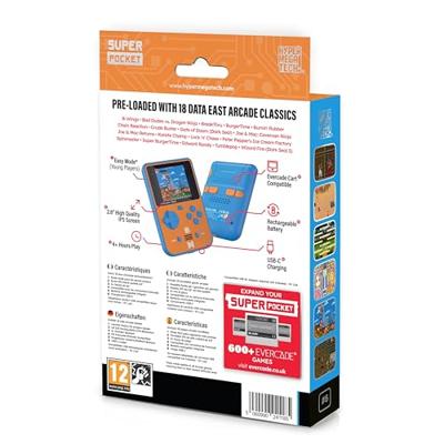 Super Pocket Gaming Handheld - Data East (18 games) Super Pocket Gaming Handheld - Data East (18 games)