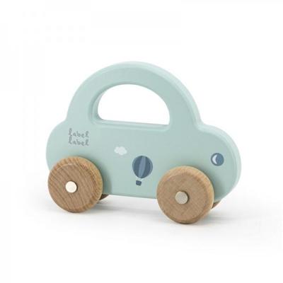 Label Label Kleine auto groen