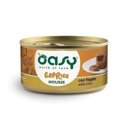 OASY Caprice Mousse Liver - nat kattenvoer - 85g
