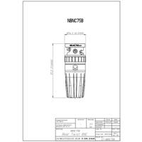 Neutrik NBNC75BWU13 BNC Bayonet BNC kabelconnector voor HD-video - thumbnail