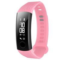 Siliconen vervanging polsband voor Huawei Honor Band 3 (roze) - thumbnail