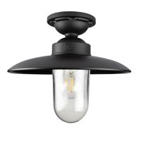 Solingen Plafondlamp Matzwart - thumbnail