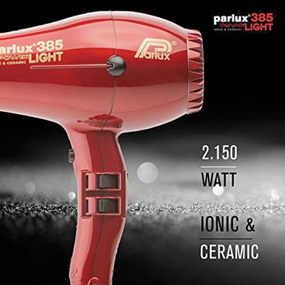 Parlux 385 Power Light Föhn Art.P385 Rood 1Stuks