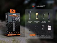 Fenix Light HT32 Zaklamp werkt op een accu LED 2500 lm 185 g - thumbnail