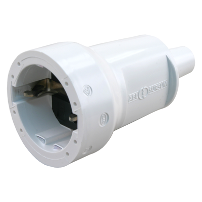 Contrastekker | RA | PVC | 10/16A | Wit - 00.110.36