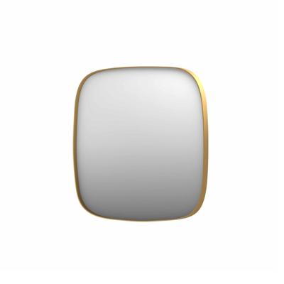 Spiegel INK SP29 Contour 40x4x40 cm Geborsteld Mat Goud Spiegel INK SP29 Contour 40x4x40 cm Geborsteld Mat Goud
