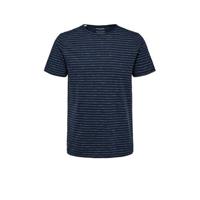 SELECTED HOMME gestreept T-shirt SLHMORGAN met biologisch katoen donkerblauw - thumbnail