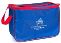 Gerimport koeltas 40 x 28 cm 24 liter polyester blauw/rood - thumbnail