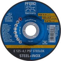 PFERD TOOLS 69220531 E 125-4,1 PSF STEELOX Afbraamschijf gebogen Diameter 125 mm Boordiameter 22.23 mm RVS, Staal 10 stuk(s) - thumbnail