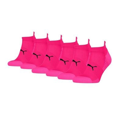 Puma Sport Cushioned Sneakersokken 6-pack Roze-39/42