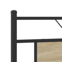 Bedframe zonder matras hout sonoma eikenkleurig 160x200 cm - thumbnail