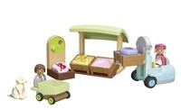 Playmobil® Junior 71691 biologische marktkraam & heftruck - thumbnail