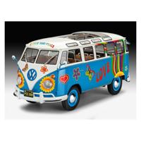 Revell volkswagen t1 samba bus flower power - thumbnail