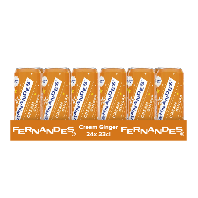 Fernandes cream ginger blik (24x 33cl)