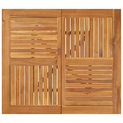 Tuintafel 85x85x75 cm massief acaciahout