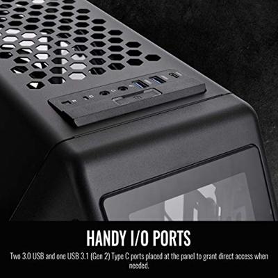 Thermaltake AH T200 Micro-tower PC-behuizing Zwart Zijvenster