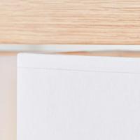 Brilliant HanglampRayan wit met hout - 99441/35 - thumbnail