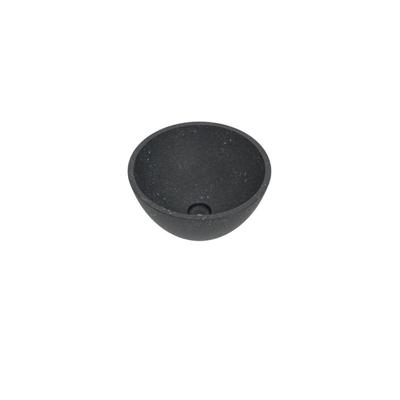 Proline Top 4 Opbouw waskom rond natuursteen 40x40x14cm Blue stone 0300210