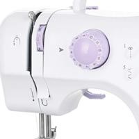 EMERIO Naaimachine met vrije arm Emerio SEW-121820 - Nähmaschine - 12 Stiche LED-lamp Wit, Lila - thumbnail