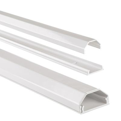 Hama Alu-kabelkanaal Hoekig 110/3,3/1,7 Cm Wit