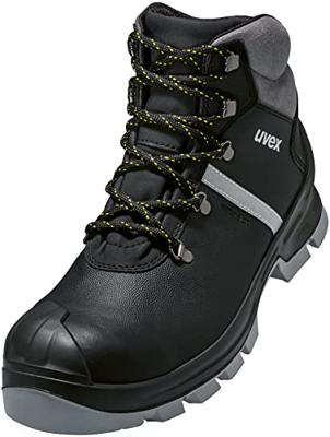 uvex 2 construction 6510252 Hoge veiligheidsschoenen S3 Schoenmaat (EU): 52 Zwart, Grijs 1 paar