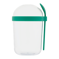 HEMA Yoghurt To Go Beker 500ml Groen (groen) - thumbnail