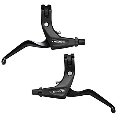 Shimano deore bl-t611 remhendel paar, v-brake, zwart