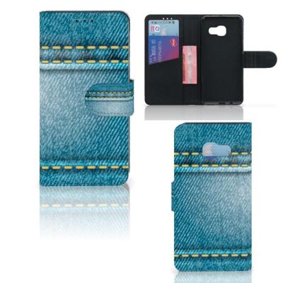 Samsung Galaxy A3 2017 | Wallet Case | met Pasjes | Jeans Samsung Galaxy A3 2017 | Wallet Case | met Pasjes | Jeans