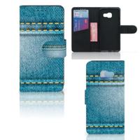 Samsung Galaxy A3 2017 | Wallet Case | met Pasjes | Jeans - thumbnail