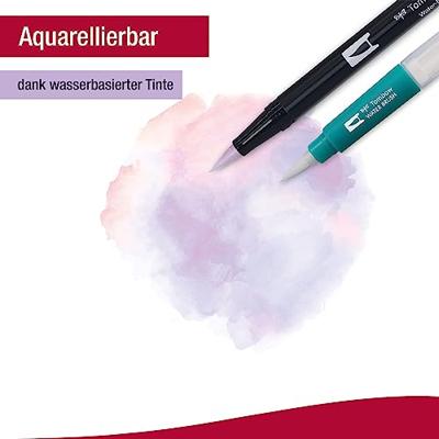 Tombow • brush pen abt dual brush pen set pastel colours 12pcs