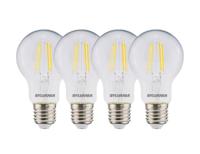 Sylvania Ledlamp - e27 - 470 lm - bol - doorzichtig - 4 stuks - thumbnail