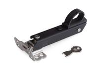 Dulimex Raamuitzetter wegdraaibaar kort SKG 2® RVS zwart - thumbnail