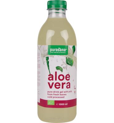 Purasana Vegan Aloe Vera Drink Gel Bio 1l