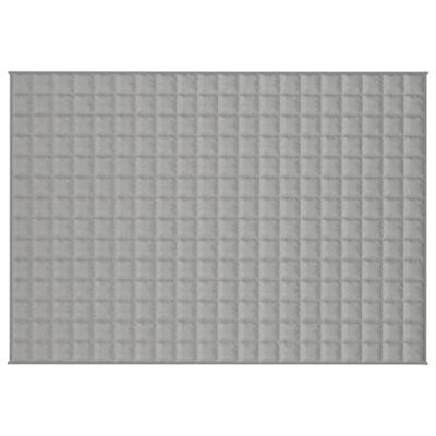 Verzwaringsdeken 137x200 cm 6 kg stof grijs Verzwaringsdeken 137x200 cm 6 kg stof grijs