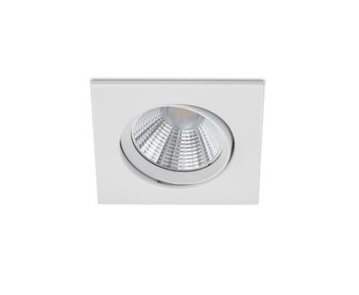 Trio Led inbouwspotPamir Square 5,5w - 3000K - 8,5cm wit - 650410131