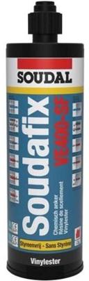 Soudal soudafix (vinylester)ve400-sf | chemisch anker | 280 ml - 117475