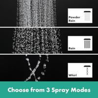 Hansgrohe Handdouche Raindance Select S PowderRain 120 3jet Mat Wit - thumbnail