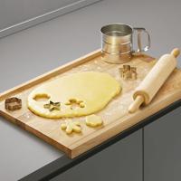 Metaltex beukenhouten plank 55x35x2 cm - thumbnail