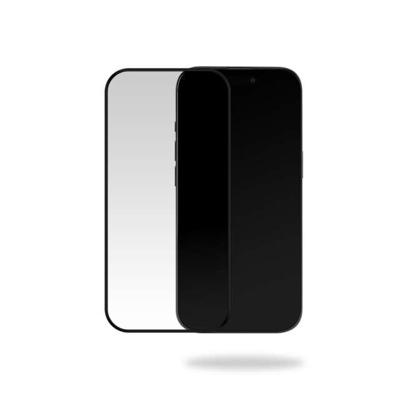 Mobilize Glass Screen Protector - Black Frame - Apple iPhone 16 Pro/17/17 Pro