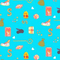 Geschenkpapier rol Sint Silver 70 centimeter x 200 meter - thumbnail