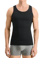 2-Pack heren hemden - Basic Tanktop - Katoenen onderhemd slim fit - Ronde hals - Zonder mouwen - thumbnail