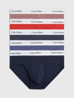 Calvin Klein 5-Pack Heren slips - Hip Brief - Zwarte heren onderbroeken katoen - thumbnail