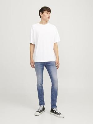 Jack & Jones Jjiglenn Jjfox Am 489 50sps Noos Slim Fit Blue Denim