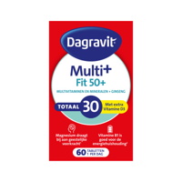 Dagravit Vitaal 50+ Totaal 30 Tabletten - thumbnail