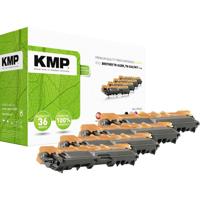 KMP Tonercassette vervangt Brother TN-242BK, TN-246C, TN-246M, TN-246Y Compatibel Zwart, Cyaan, Magenta, Geel 2500 bladzijden B-T58V - thumbnail