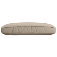 VidaXL Kussen taupe 120 x 80 x 12 cm oxford stof - thumbnail