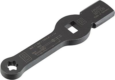 HAZET Ring-slagsleutel · met 2 slagvakken 2872-E20 · 3/4 inch (20 mm) vierkant hol · Buiten-TORX®-profiel · SW E20 HAZET Ring-slagsleutel · met 2 slagvakken 2872-E20 · 3/4 inch (20 mm) vierkant hol · Buiten-TORX®-profiel · SW E20