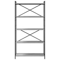 Boekenkast Grijs sonoma 80 x 30 x 153 cm Bewerkt hout - thumbnail